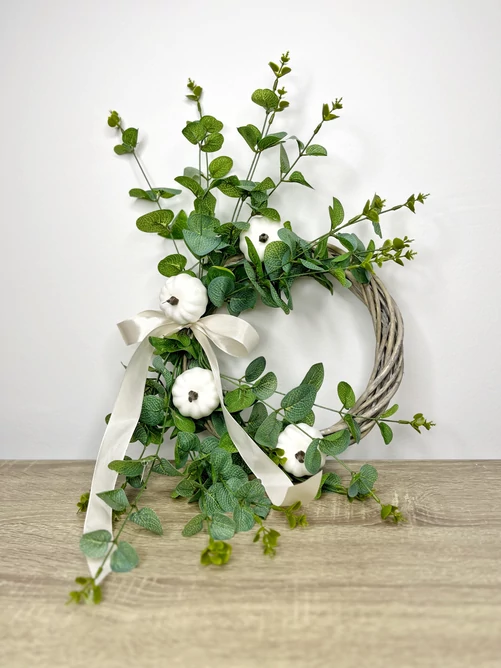 Vesző koszorú tökkel 