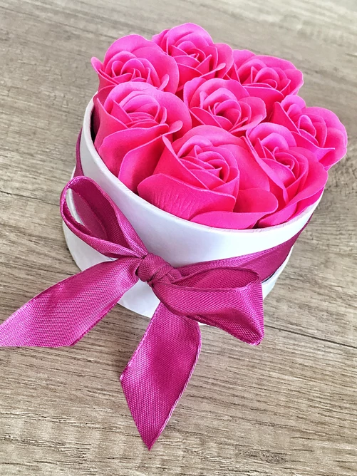 Szappanrózsa-box - Kis méret