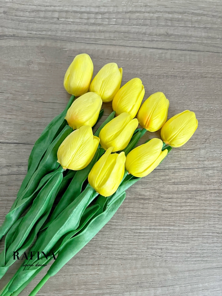 Gumi tulipán sárga 1 szál